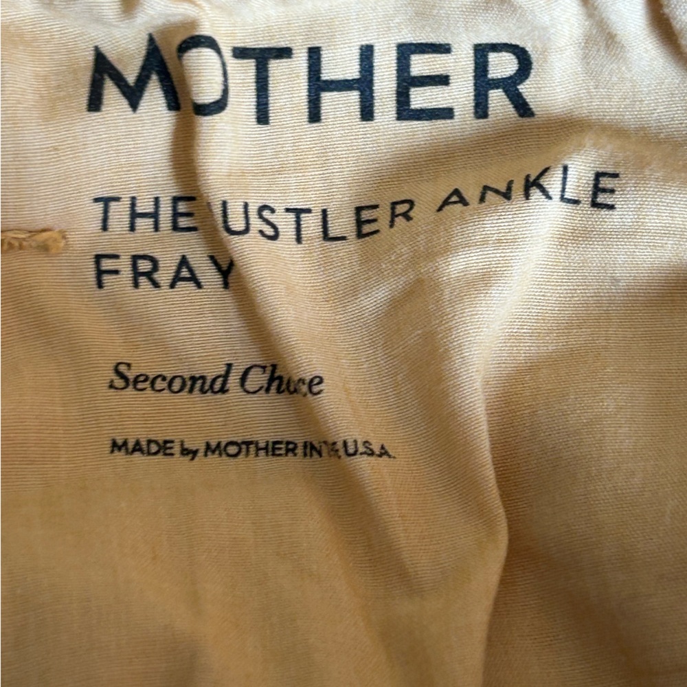 Mother the Hustler Ankle Fray, Second Chance, Size 28 - Picture 5 of 7